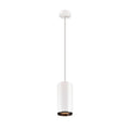 NUMINOS® XL PD, DALI, Candeeiro pendente, comprimento do pendente 250 cm, 2700 K, 27 Watt, 36°, DALI, branco mate / preto mate