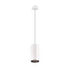 NUMINOS® XL PD, DALI, Candeeiro pendente, comprimento do pendente 250 cm, 2700 K, 27 Watt, 36°, DALI, branco mate / preto mate