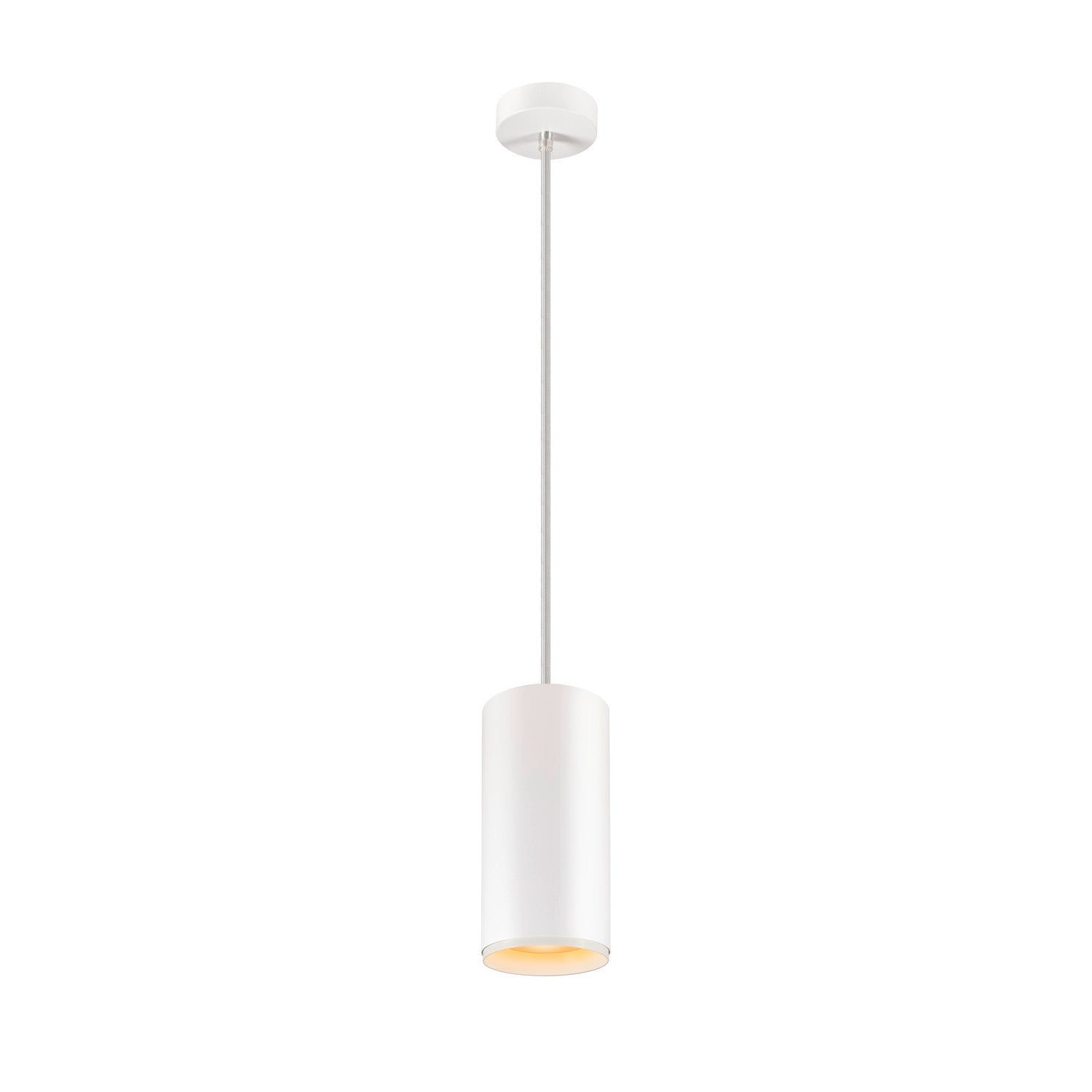 NUMINOS® XL PD, DALI, Candeeiro pendente, comprimento do pendente 250 cm, 3000 K, 27 Watt, 24°, DALI, branco mate / preto mate