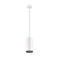 NUMINOS® XL PD, DALI, Candeeiro pendente, comprimento do pendente 250 cm, 3000 K, 27 Watt, 24°, DALI, branco mate / preto mate