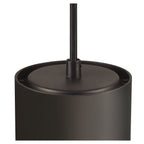 NUMINOS® XL PD, DALI, Candeeiro pendente, comprimento do pendente 250 cm, 4000 K, 27 Watt, 36°, DALI, preto mate