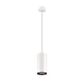 NUMINOS® XL PD, DALI, Candeeiro pendente, comprimento do pendente 250 cm, 4000 K, 27 Watt, 24°, DALI, branco mate / preto mate