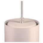 NUMINOS® XL PD, DALI, Candeeiro pendente, comprimento do pendente 250 cm, 4000 K, 27 Watt, 36°, DALI, branco mate / preto mate