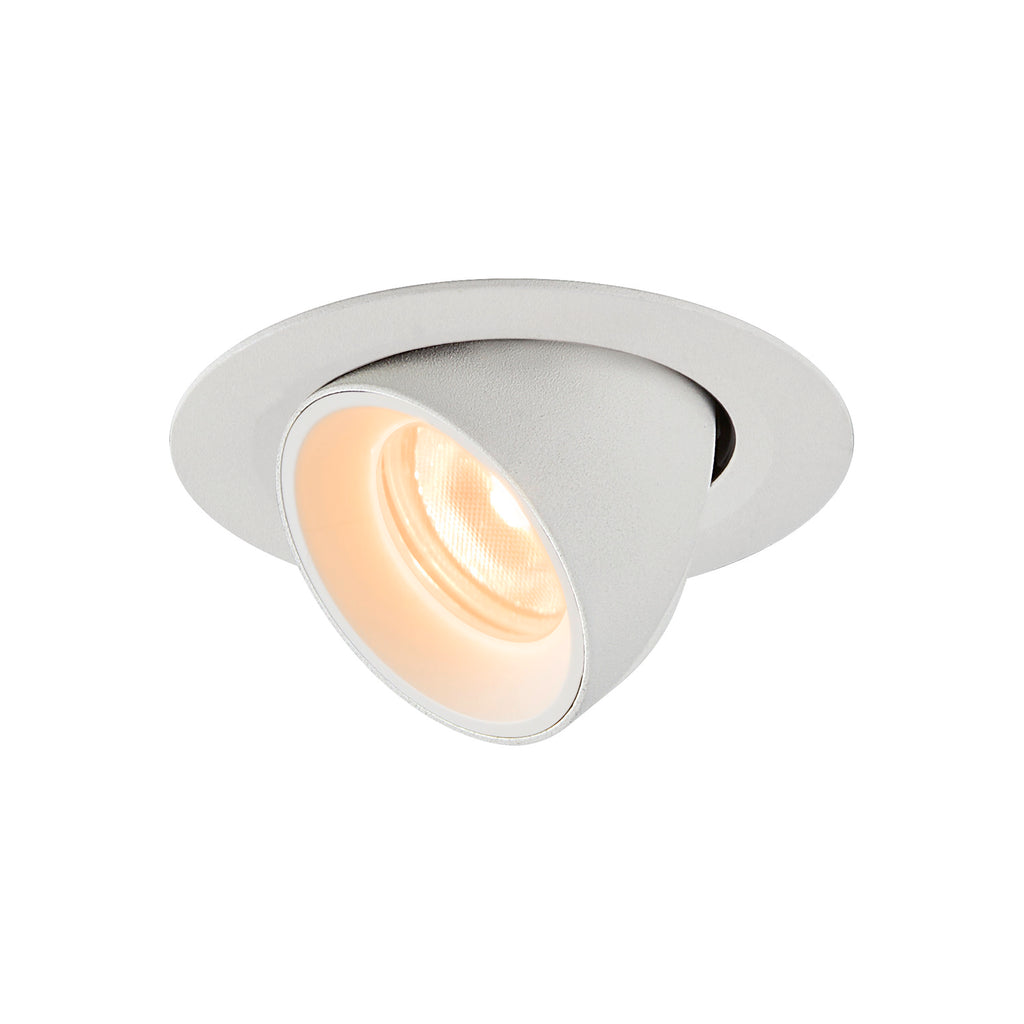 NUMINOS® GIMBLE XS, luminária para encastrar no teto, branca 2700 K 20°