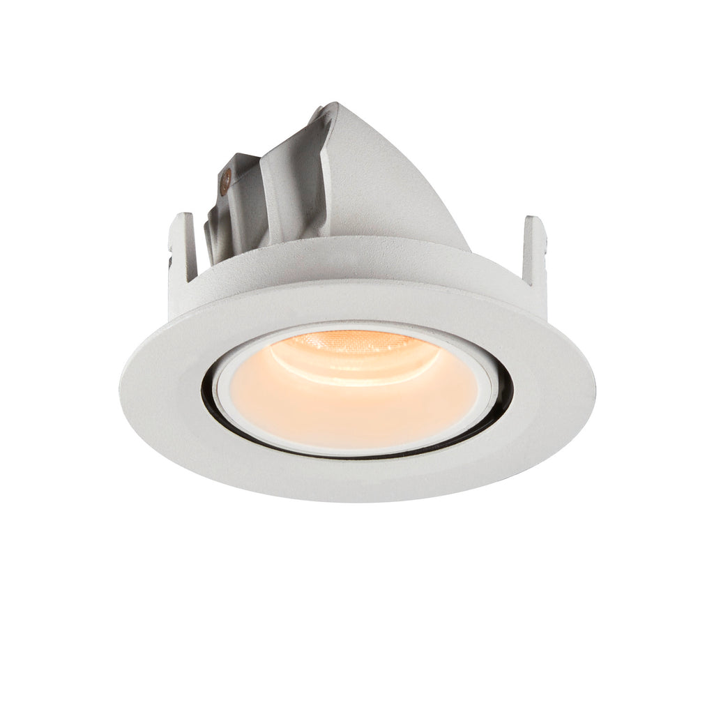 NUMINOS® GIMBLE XS, luminária para encastrar no teto, branca 2700 K 55°