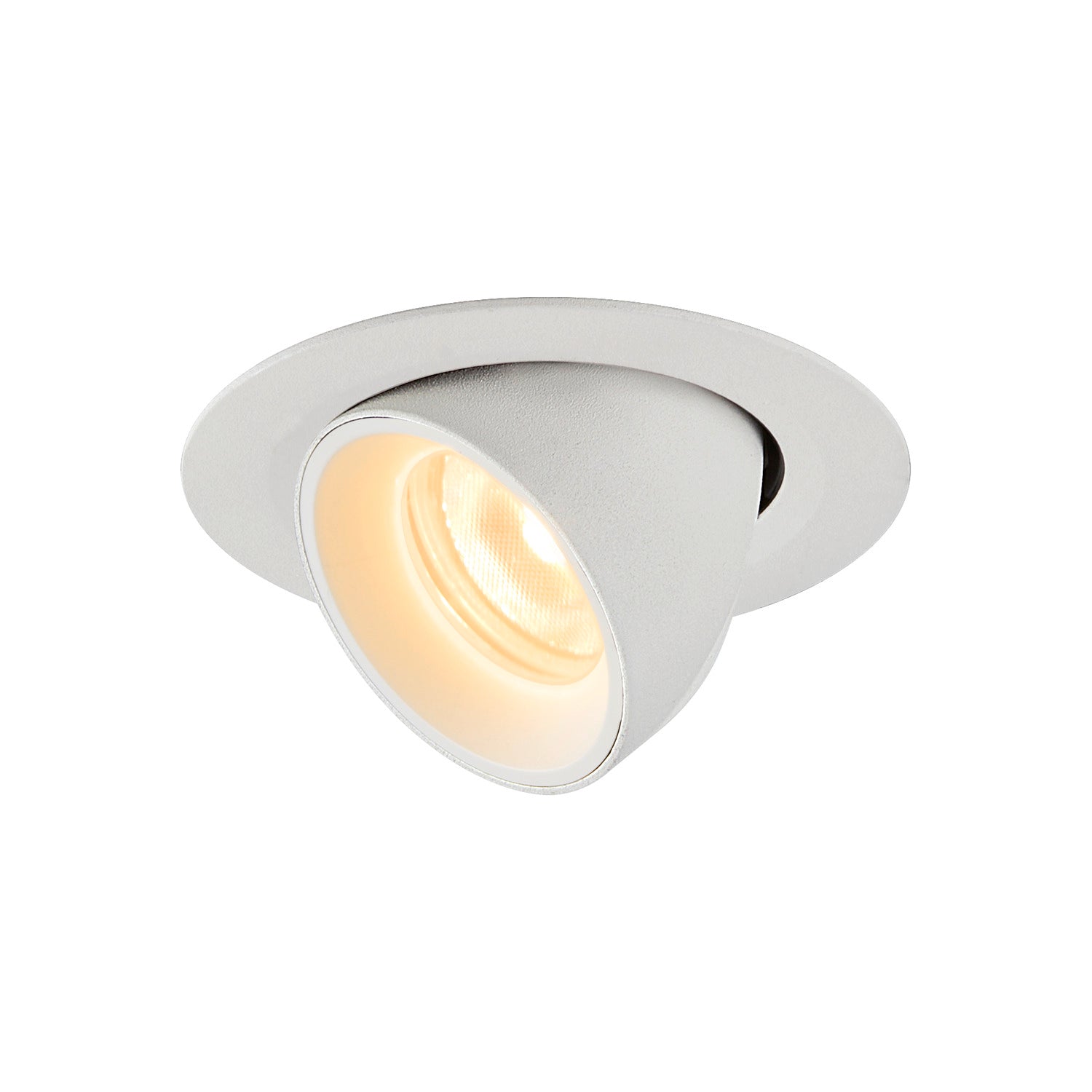NUMINOS® GIMBLE XS, luminária para encastrar no teto, branca 3000 K 55°