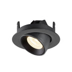 NUMINOS® GIMBLE XS, luminária para encastrar no teto, preta 4000 K 55°