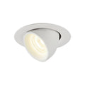 NUMINOS® GIMBLE XS, luminária para encastrar no teto, branca 4000 K 40°