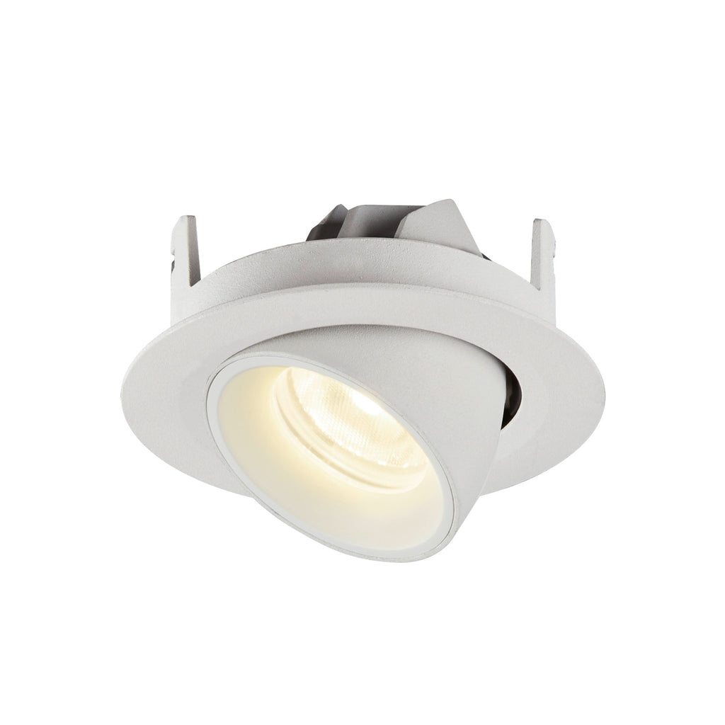 NUMINOS® GIMBLE XS, luminária para encastrar no teto, branca 4000 K 55°