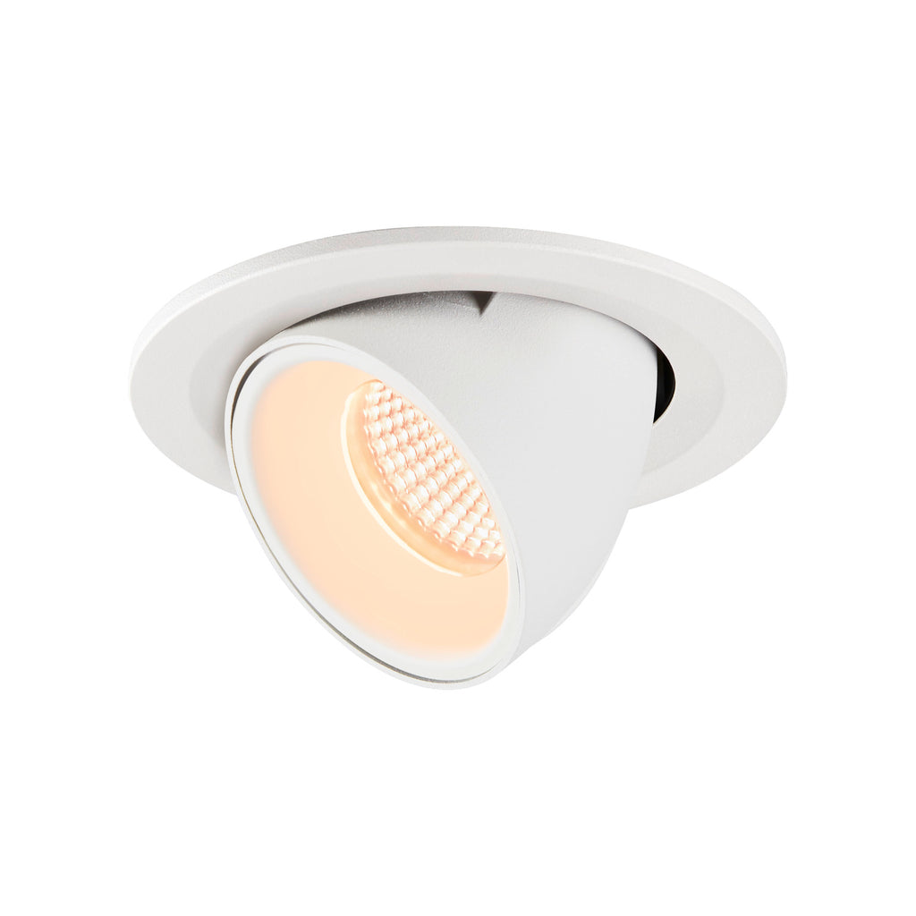 NUMINOS® GIMBLE S, luminária para encastrar no teto, branca 2700 K 20°