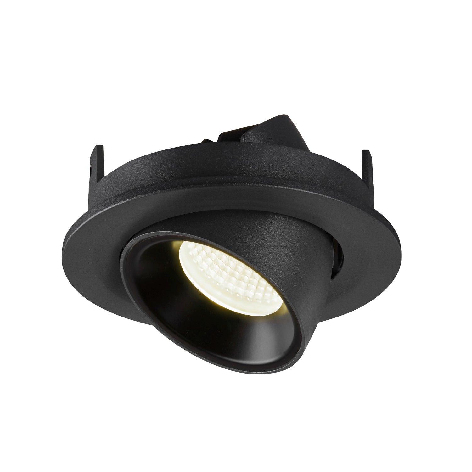 NUMINOS® GIMBLE S, luminária para encastrar no teto, preta 4000 K 20°