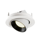 NUMINOS® GIMBLE S, luminária para encastrar no teto, branca/preta 4000 K 20°