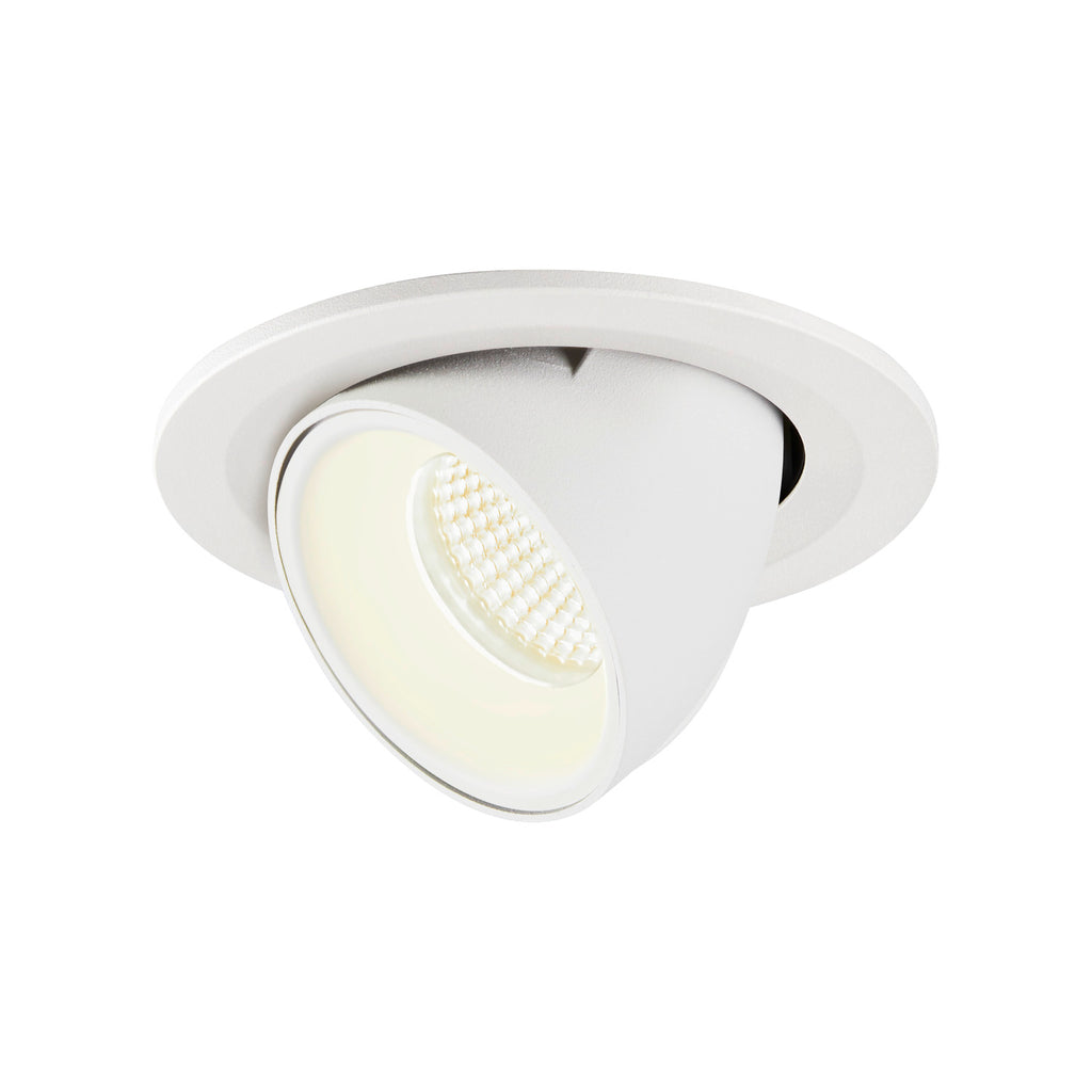 NUMINOS® GIMBLE S, luminária para encastrar no teto, branca 4000 K 40°