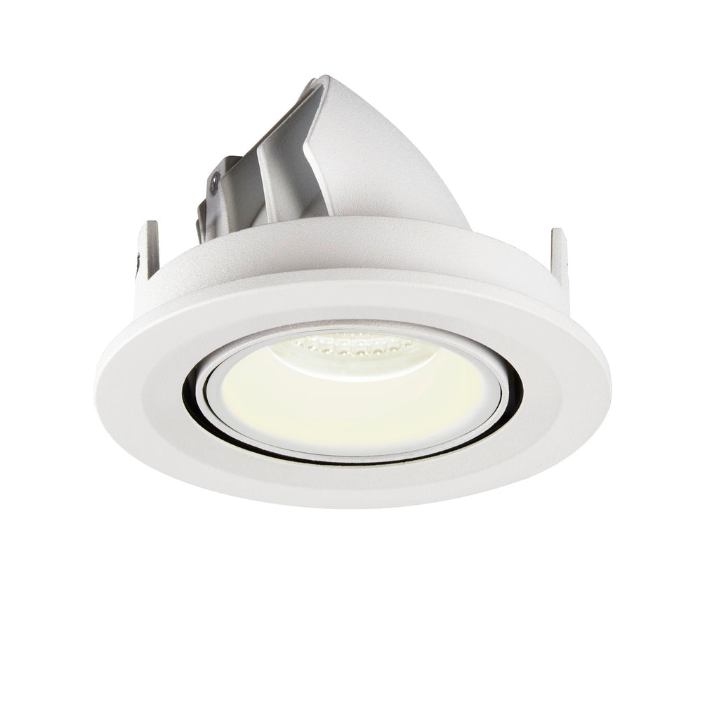 NUMINOS® GIMBLE S, luminária para encastrar no teto, branca 4000 K 40°
