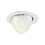 NUMINOS® GIMBLE S, luminária para encastrar no teto, branca 4000 K 55°