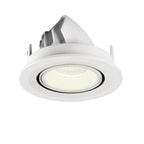 NUMINOS® GIMBLE S, luminária para encastrar no teto, branca 4000 K 55°