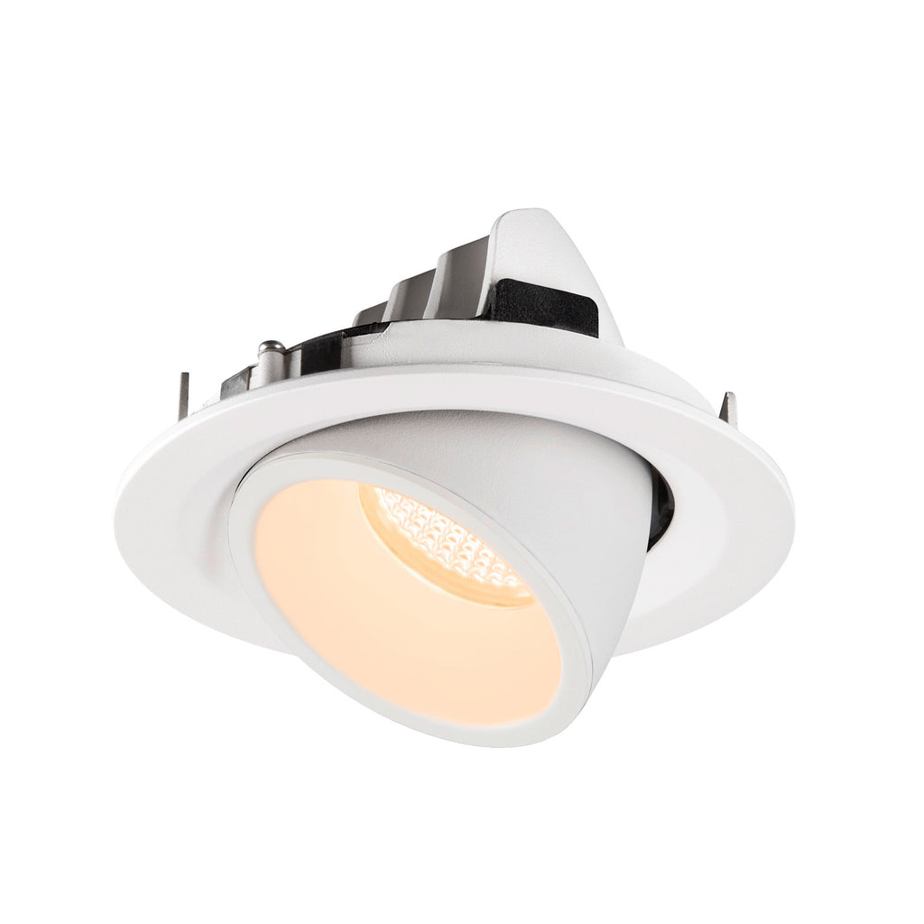 NUMINOS® GIMBLE M, luminária para encastrar no teto, branca 2700 K 55°