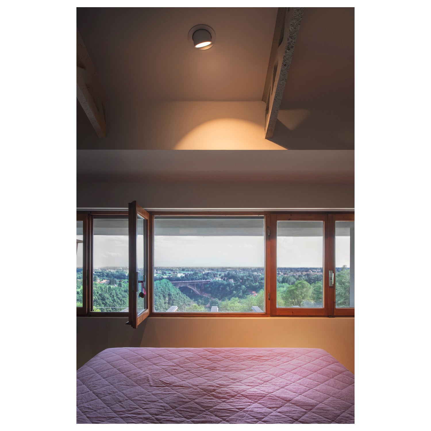 NUMINOS® GIMBLE M, luminária para encastrar no teto, branca 3000 K 55°