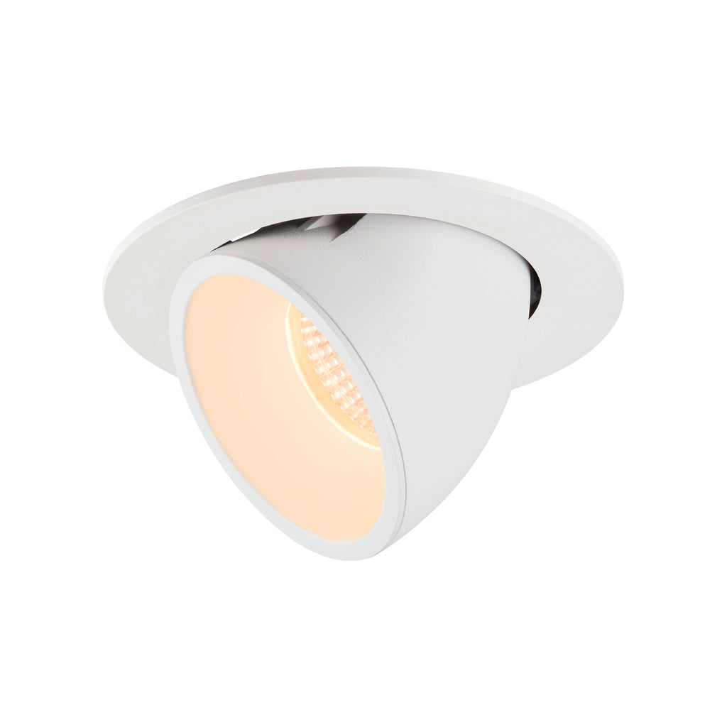 NUMINOS® GIMBLE L, luminária para encastrar no teto, branca 2700 K 55°