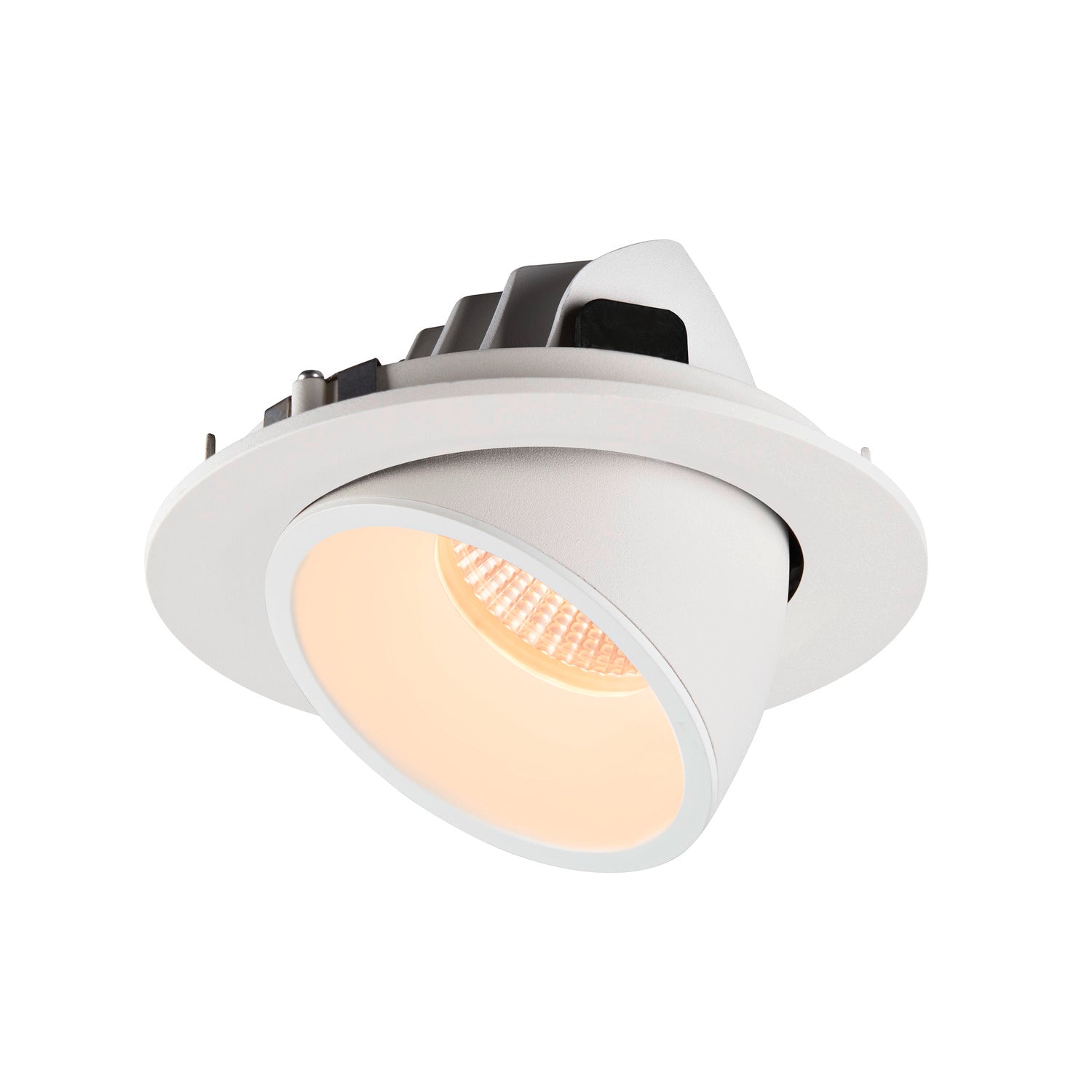 NUMINOS® GIMBLE L, luminária para encastrar no teto, branca 2700 K 55°