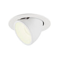 NUMINOS® GIMBLE L, luminária para encastrar no teto, branca 4000 K 40°