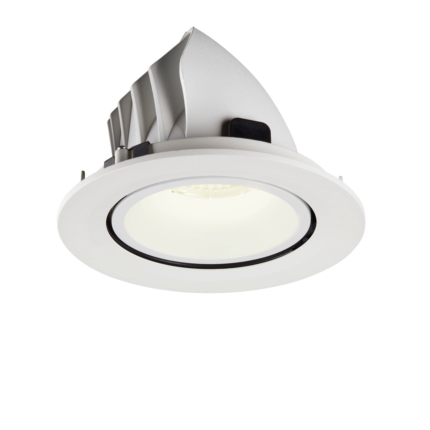 NUMINOS® GIMBLE L, luminária para encastrar no teto, branca 4000 K 40°
