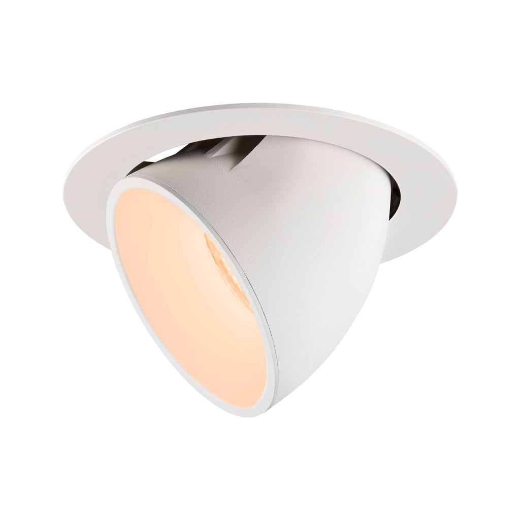 NUMINOS® GIMBLE XL, luminária para encastrar no teto, branca 2700 K 55°