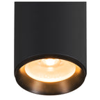 NUMINOS® XL CL, PHASE, Candeeiro de teto de superfície, 2700 K, 28 Watt, Ângulos de fases, 60°, preto mate