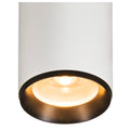NUMINOS® XL CL, PHASE, Candeeiro de teto de superfície, 2700 K, 28 Watt, Ângulos de fases, 24°, branco mate / preto mate