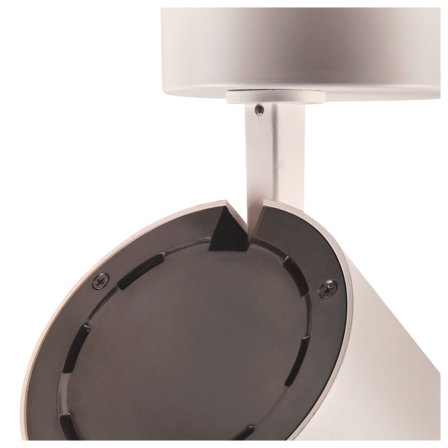 NUMINOS® XL CL, PHASE, Candeeiro de teto de superfície, 4000 K, 28 Watt, Ângulos de fases, 24°, branco mate / preto mate