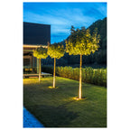 ROCCI 200 EL redondo, luminária para encastrar no pavimento, aço inoxidável 316, 16 W 3000 K 120°
