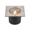 ROCCI 200 EL quadrado, luminária para encastrar no pavimento, preta 16 W 3000 K 120°