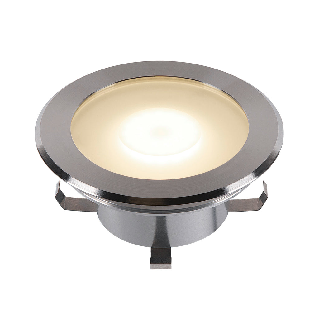 DASAR FLAT 120 EL, luminária para encastrar no pavimento, aço inoxidável 7 W 3000 K