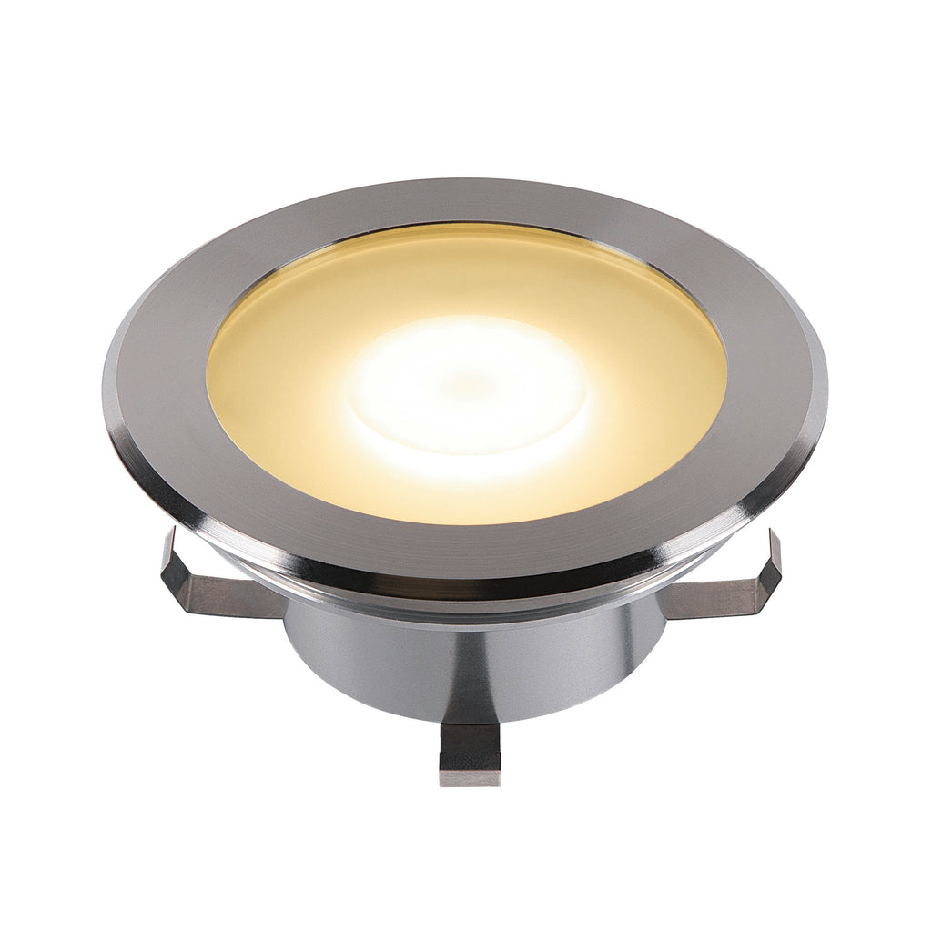 DASAR FLAT 120 EL, luminária para encastrar no pavimento, aço inoxidável 7 W 4000 K