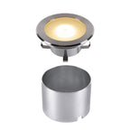 DASAR FLAT 120 EL, luminária para encastrar no pavimento, aço inoxidável 7 W 4000 K