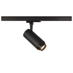 NUMINOS® DALI ZOOM M, SPOT trifásico preto 20 W 3000 K 15°