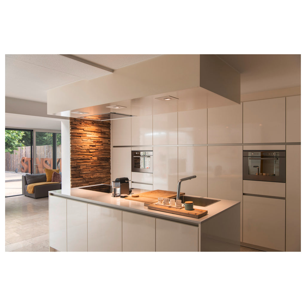 Numinos® XS caixa de montagem para encastrar, quadrada 160/70 mm branca