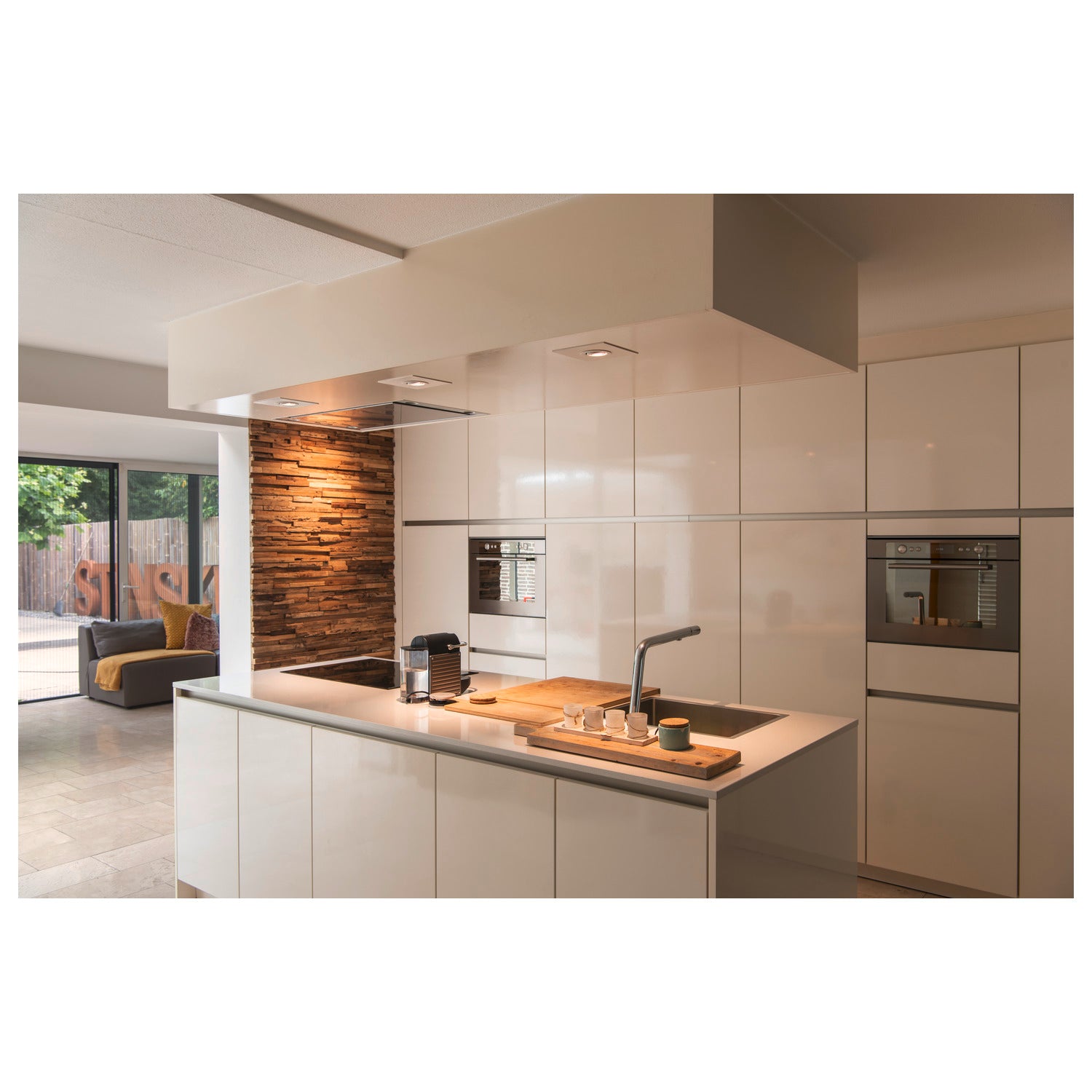 Numinos® XS caixa de montagem para encastrar, quadrada 160/70 mm branca