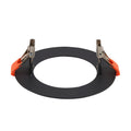 Numinos® S caixa de montagem para encastrar, redonda 160/90 mm preta