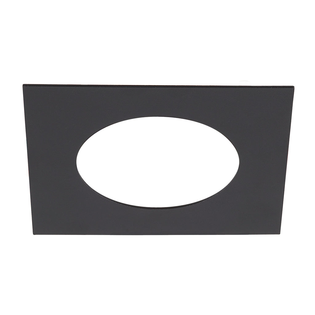 Numinos® S caixa de montagem para encastrar, quadrada 160/90 mm preta