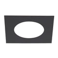 Numinos® S caixa de montagem para encastrar, quadrada 160/90 mm preta