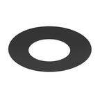 Numinos® M caixa de montagem para encastrar, redonda 240/120 mm preta