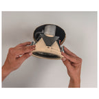 Numinos® M caixa de montagem para encastrar, redonda 240/120 mm branca