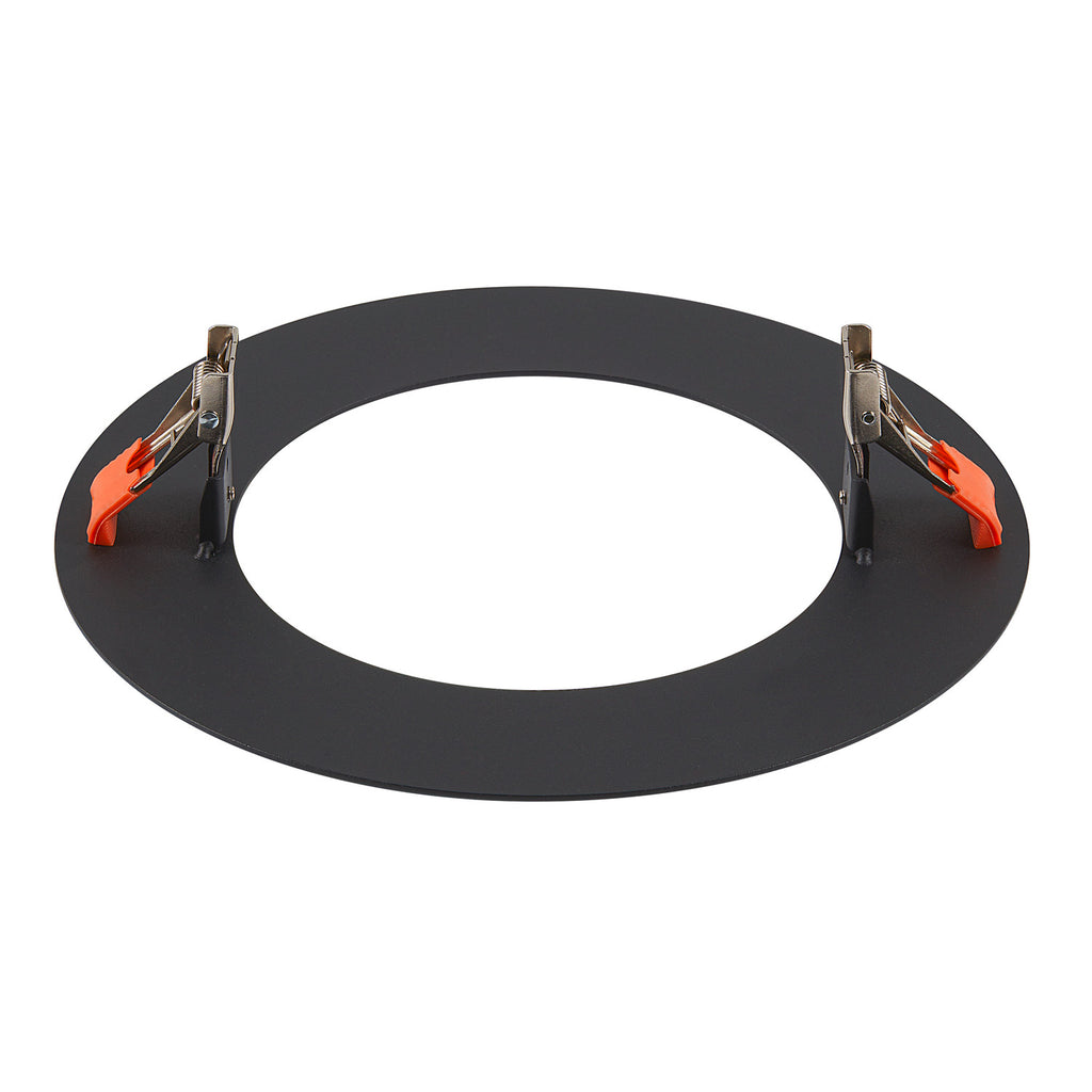 Numinos® L caixa de montagem para encastrar, redonda 240/150 mm preta