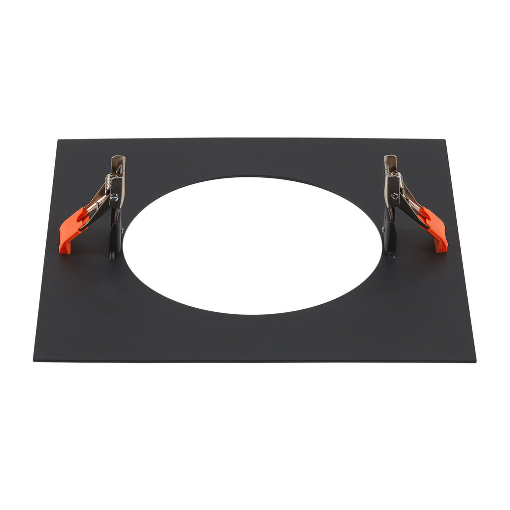 Numinos® L caixa de montagem para encastrar, quadrada 240/150 mm preta