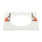 Numinos® L caixa de montagem para encastrar, quadrada 240/150 mm branca
