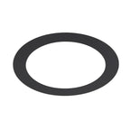 Numinos® XL caixa de montagem para encastrar, redonda 240/180 mm preta