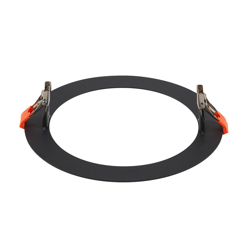 Numinos® XL caixa de montagem para encastrar, redonda 240/180 mm preta