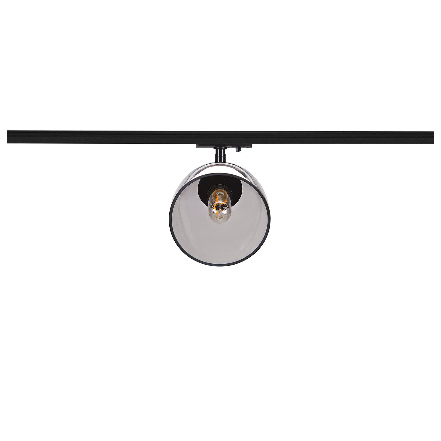 PARA CONE GL GU10, SPOT monofásico preto/transparente