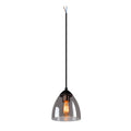 PARA CONE GL GU10, luminária suspensa preta/transparente